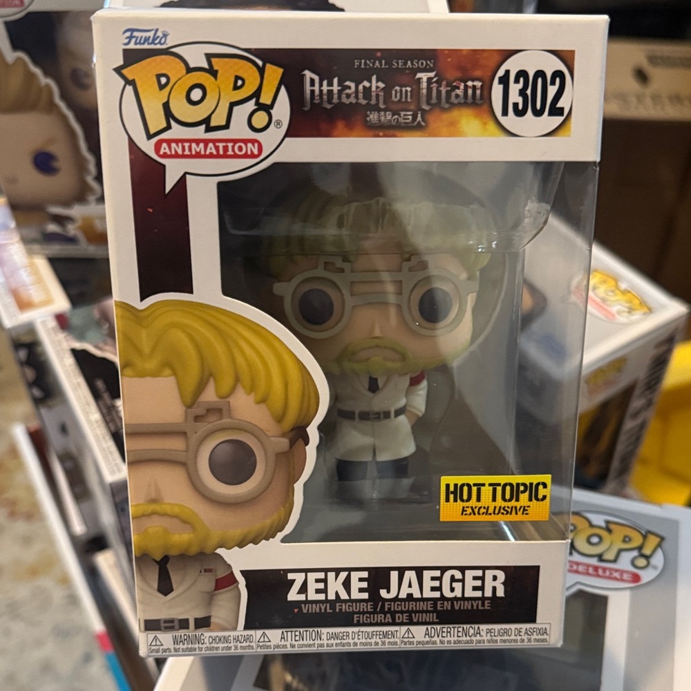 Funko Pop! Animation Zeke Jaeger with Blonde Hair
